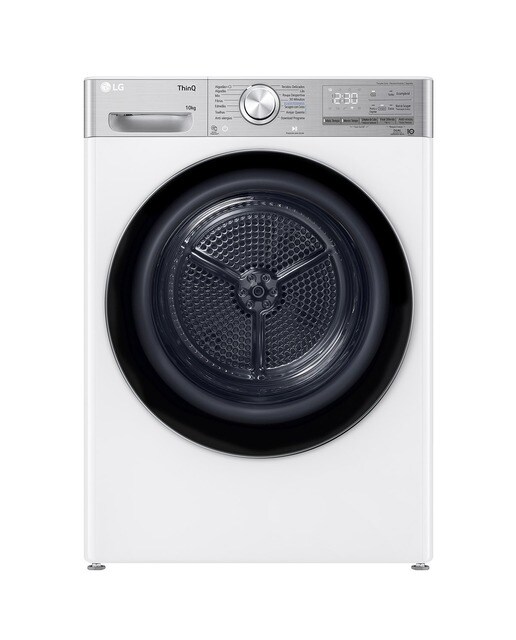 Imagem 0 de Máquina de Secar Roupa LG RH10V9AV2WR Condensação por Bomba de Calor e de 10 Kg - Branco