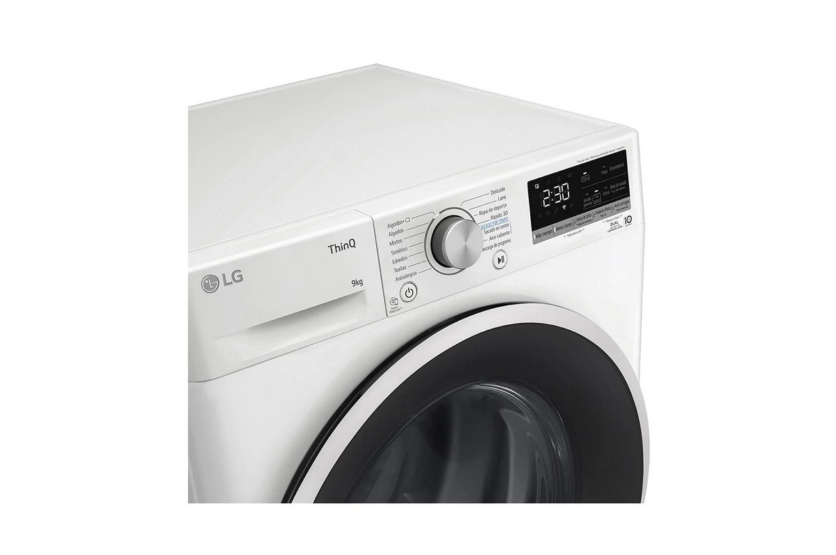 Máquina de Secar Roupa LG RH90V5AV6N Condensação por Bomba de Calor Dual Inverter de 9 Kg - Branco Branco-7
