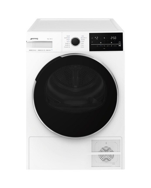 Imagem 0 de Máquina de Secar Roupa Smeg DNP83SLIN por Condensação com Bomba de Calor e de 8 Kg - Branco