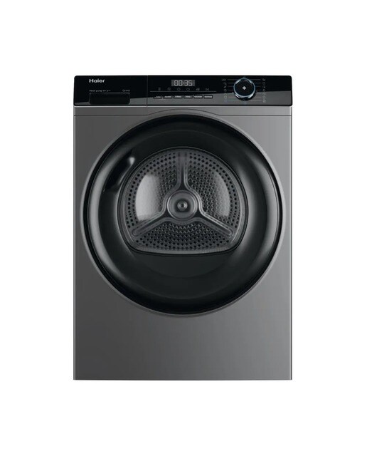 Imagem 0 de Máquina de Secar Roupa Haier I-Pro Série 3 HD90-A3939R-S Bomba de Calor Inverter e de 9 Kg - Antracite