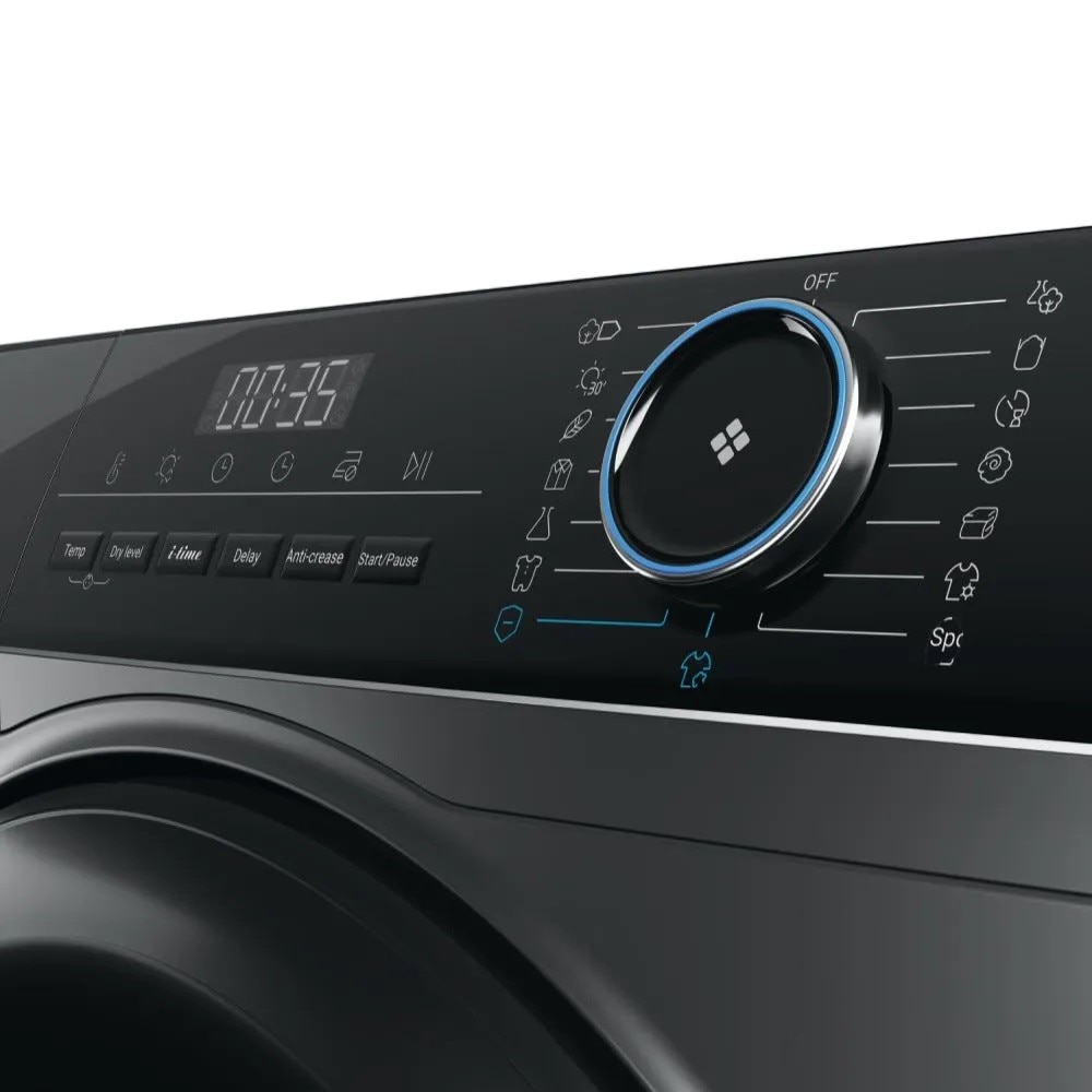Máquina de Secar Roupa Haier I-Pro Série 3 HD90-A3939R-S Bomba de Calor Inverter e de 9 Kg - Antracite Antracite-6