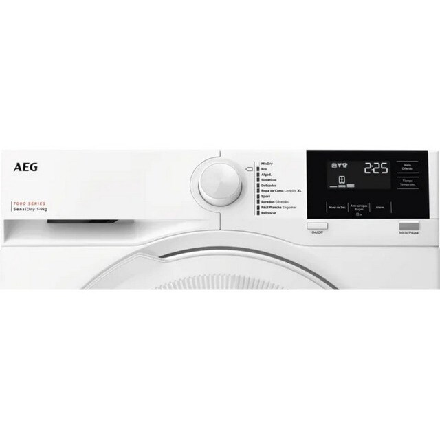 Máquina de Secar Roupa AEG Série 7000 TR719G2PB Bomba de Calor SensiDry® de 9 kg - Branco Branco-2