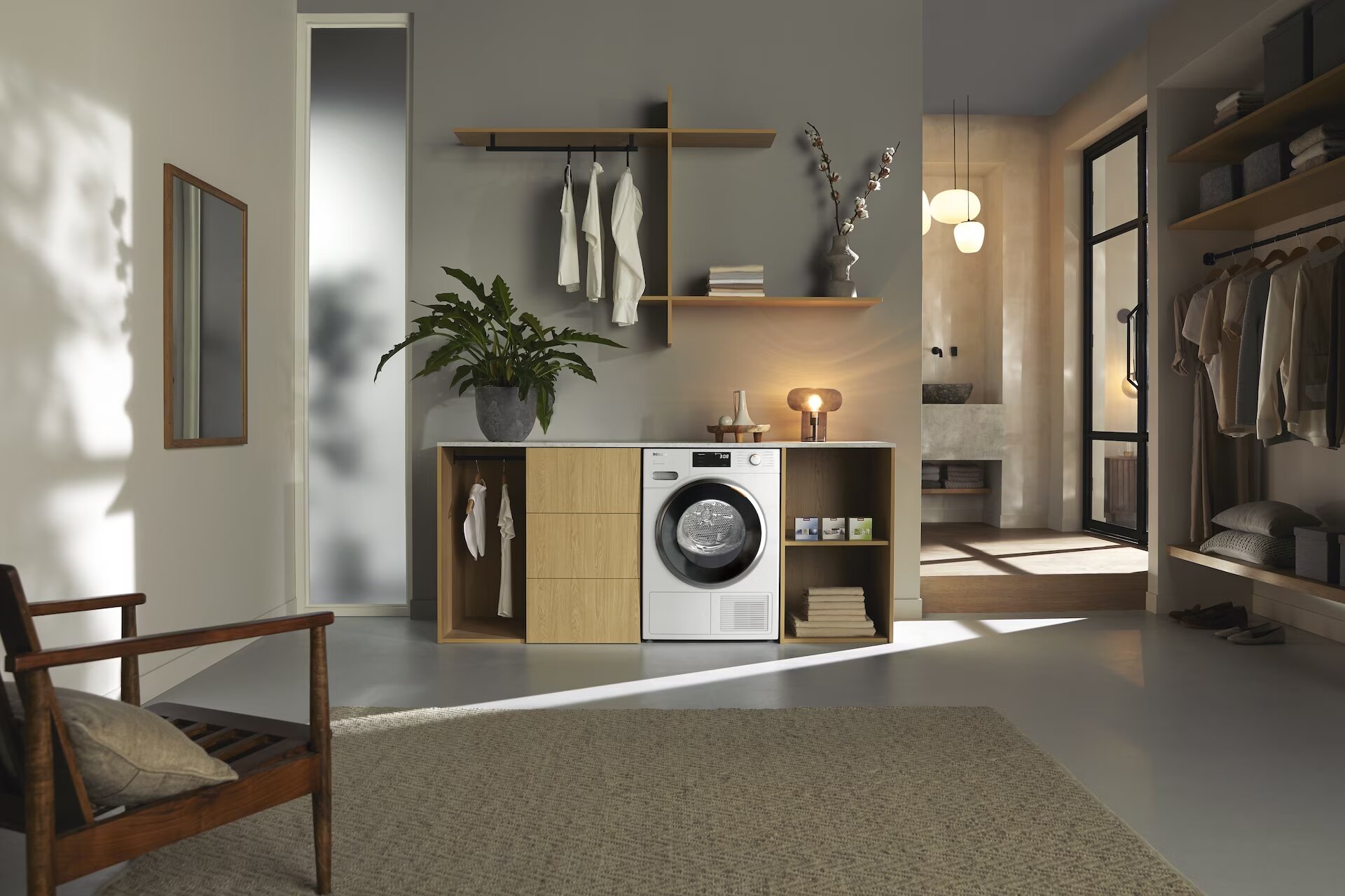 Máquina de Secar Roupa Miele TWH780WP EcoSpeed&9kg, Bomba de Calor de 9 kg - Branco Branco-5