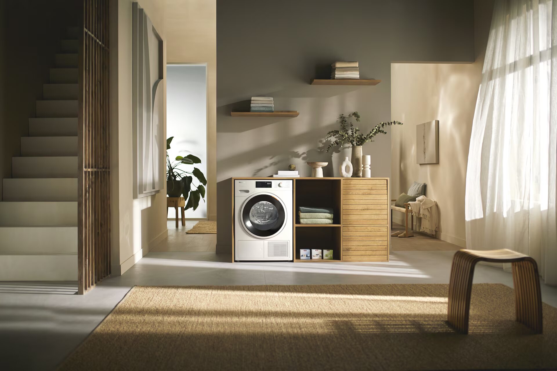 Máquina de Secar Roupa Miele TWC 640 Bomba de Calor, EcoSpeed, DirectSensor, FragranceDos e de 8 kg - Branco White Edition-4