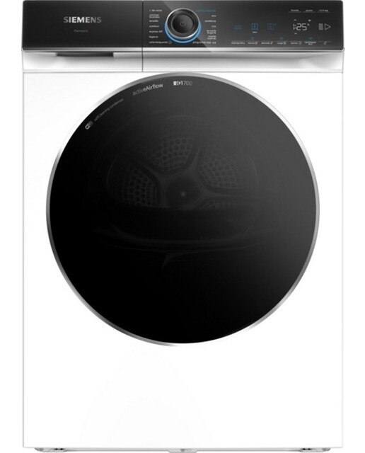 Imagem 0 de Máquina de Secar Roupa Siemens iQ700 WR47B2D0ES Bomba de Calor, 9 kg - Branco