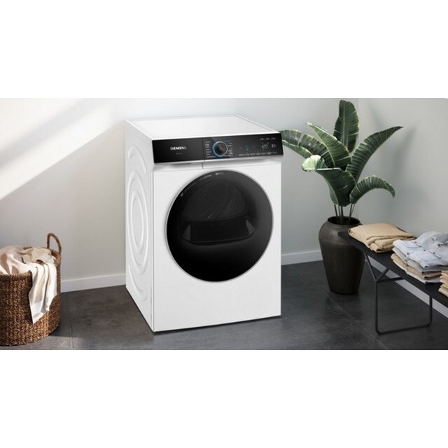 Máquina de Secar Roupa Siemens iQ700 WR47B2D0ES Bomba de Calor, 9 kg - Branco Branco-5