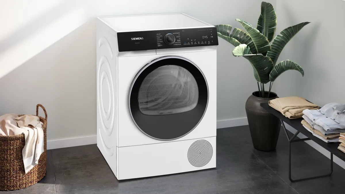 Máquina de Secar Roupa Siemens iQ500 WQ46H2B0ES Bomba de Calor, 9 Kg - Branco Branco-4