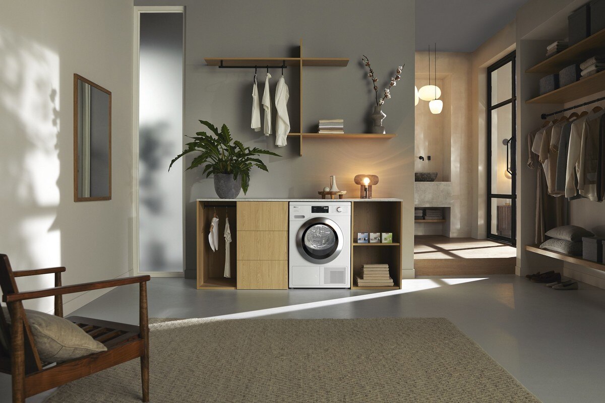Máquina de Secar Roupa Miele TEH785WP EcoSpeed&9kg com Bomba de Calor T1, DirectSensor, SilenceDrum, DryCare 40, HygieneDry de 9 Kg - Branco 4