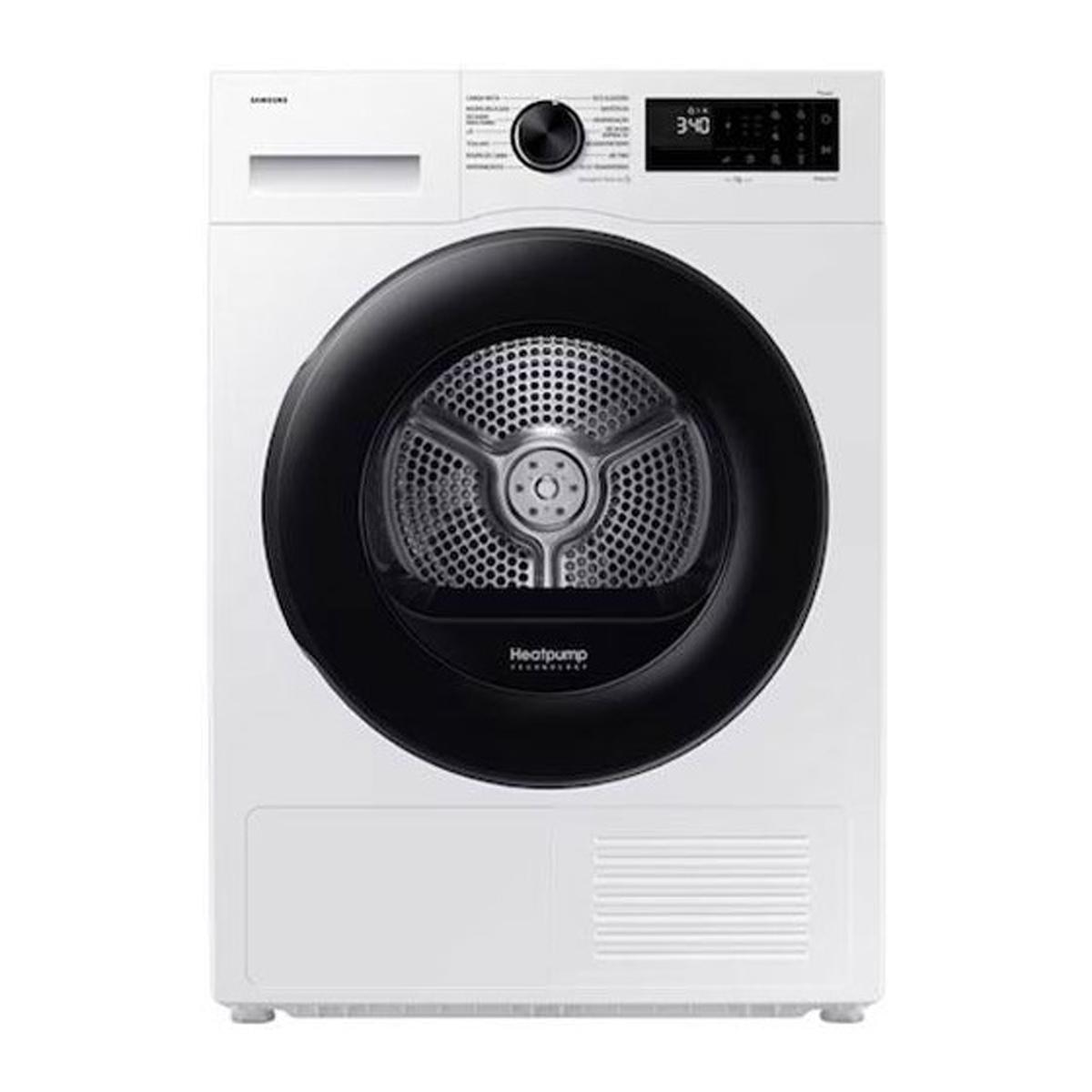 Imagem 0 de Máquina de Secar Roupa Samsung DV90DG52A0AEEP Condensação, Classe C, de 9 Kg - Branco
