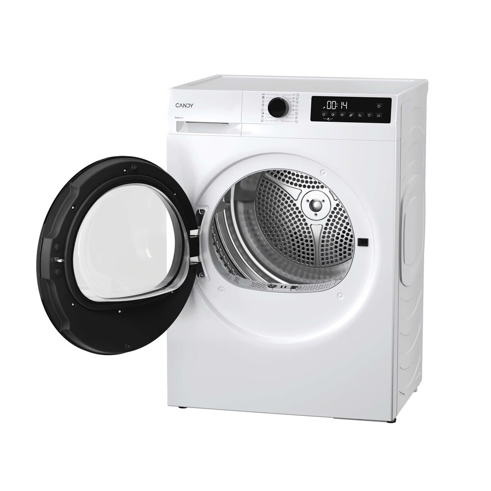 Máquina de Secar Roupa Candy GD 10N2B-S Pronto para Secar de 10 Kg - Branco Branco-2