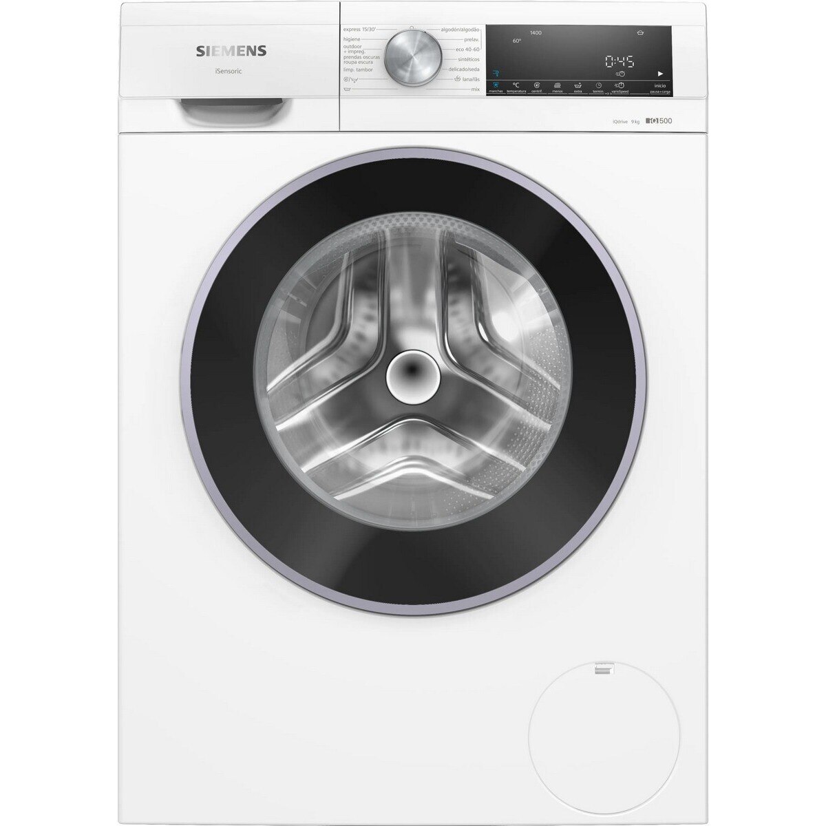 Recondicionado - Grade B - Máquina de Lavar Roupa Siemens iQ500 WG44G101EP Carga Frontal iQDrive de 9 kg e 1400 rpm - Branco Branco-2