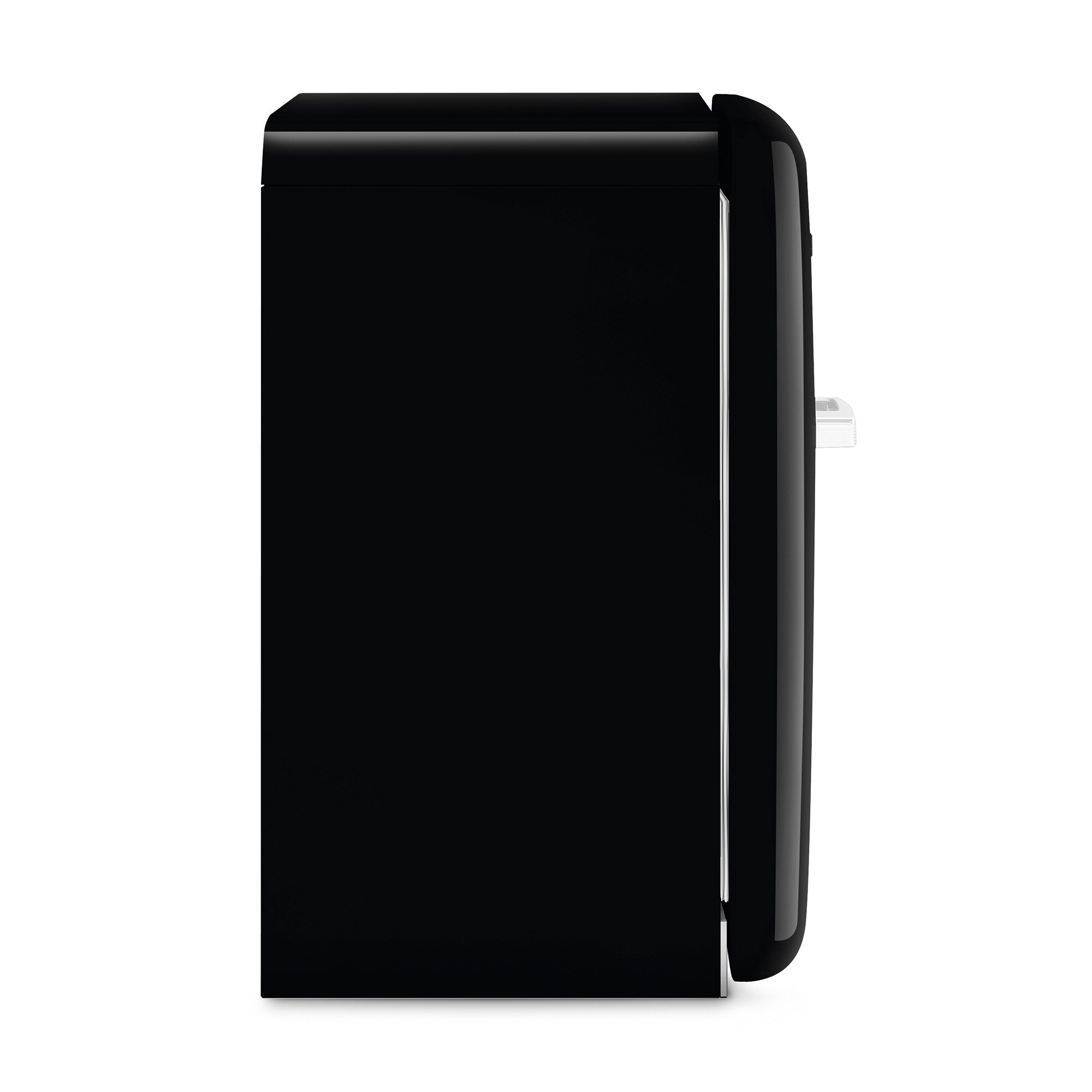 Recondicionado - Grade B - Frigorífico de 1 Porta Smeg Anni 50 FAB10RBL5 Estático com Dobradiças à Direita e de 97 cm - Preto Polido Preto-2