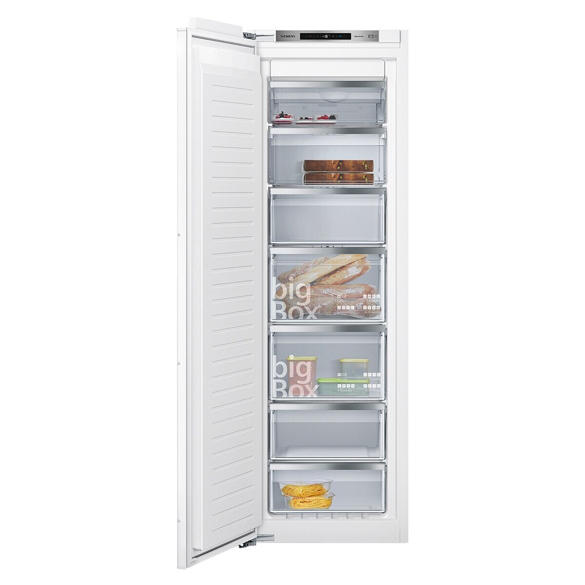Imagem 0 de Recondicionado - Grade A - Arca Congeladora Vertical Encastrável Siemens iQ500 GI81NAEF0 No Frost de 177,2 cm - Branco