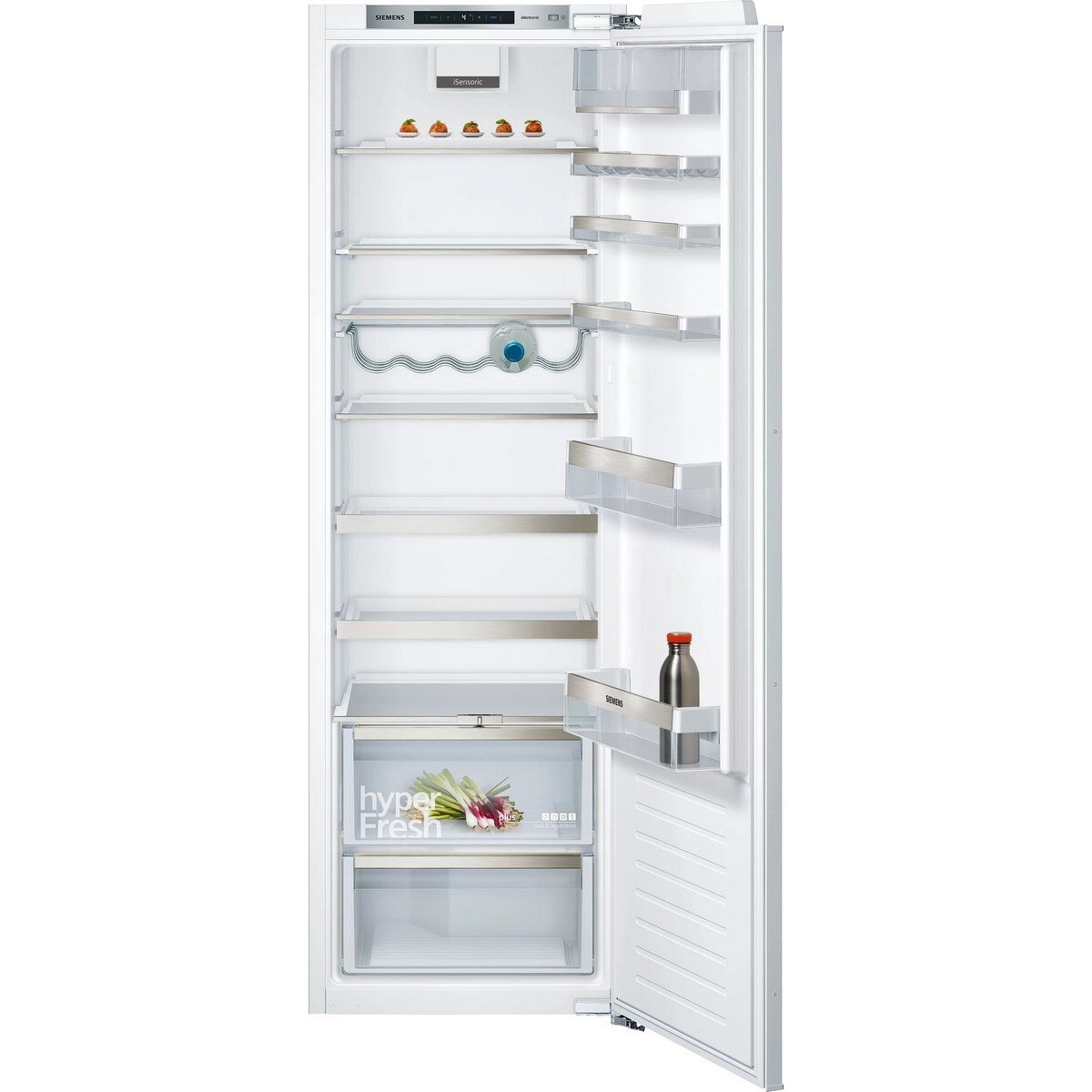Imagem 0 de Recondicionado - Grade B - Frigorífico de 1 Porta Encastrável Siemens iQ500 KI81RADE0 FreshSense com Gaveta HyperFresh Plus de 177,5 cm - Branco