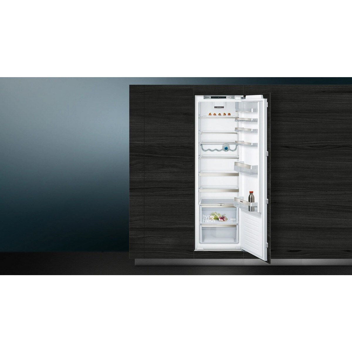 Recondicionado - Grade B - Frigorífico de 1 Porta Encastrável Siemens iQ500 KI81RADE0 FreshSense com Gaveta HyperFresh Plus de 177,5 cm - Branco Branco-2