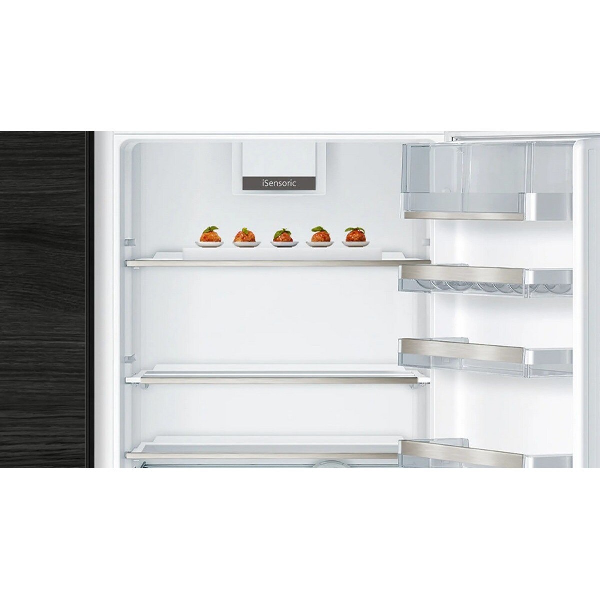 Recondicionado - Grade B - Frigorífico de 1 Porta Encastrável Siemens iQ500 KI81RADE0 FreshSense com Gaveta HyperFresh Plus de 177,5 cm - Branco Branco-4