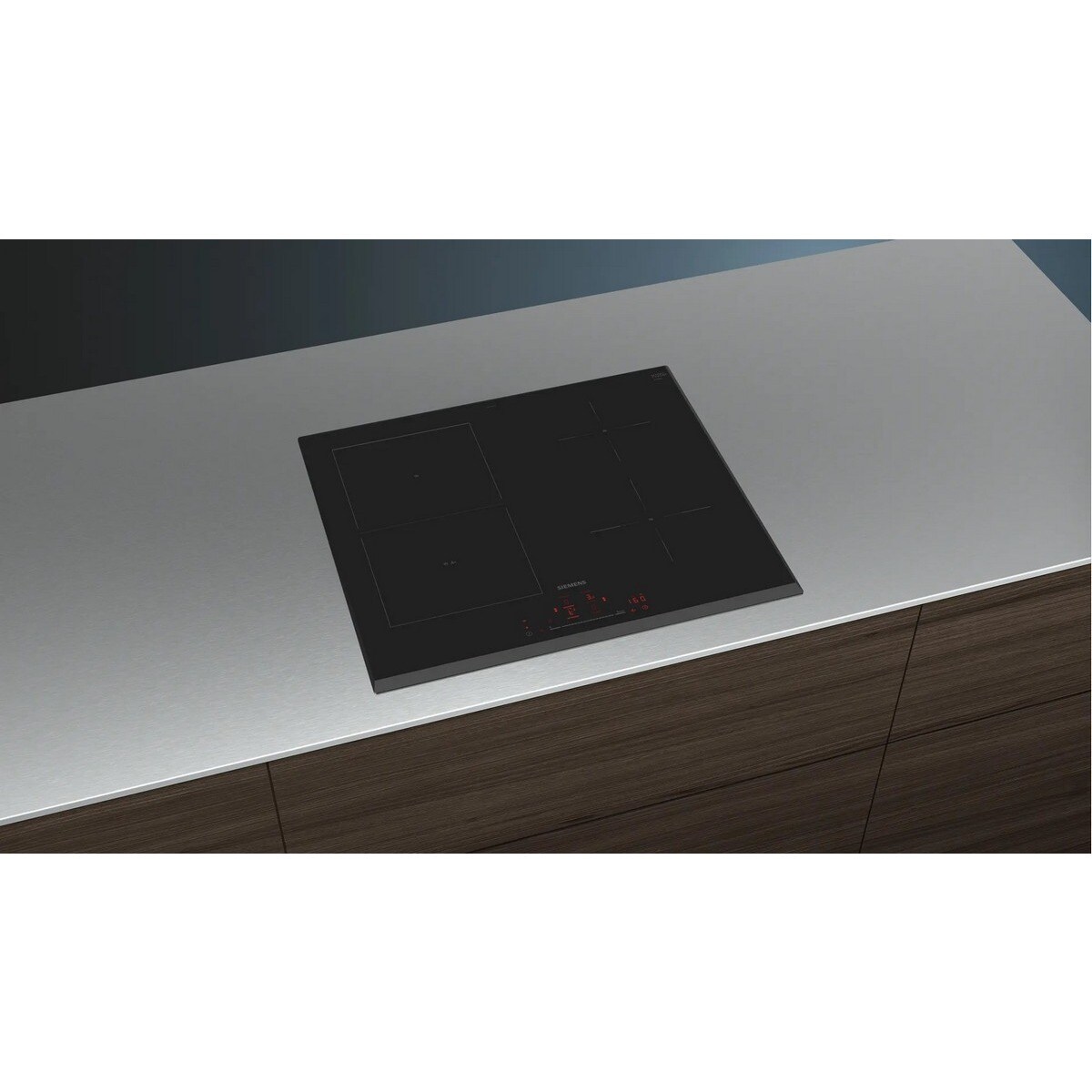 Recondicionado - Grade A - Placa de Indução Siemens iQ500 ED651HSC1E de 4 Zonas e de 60 cm - Preto Preto-4