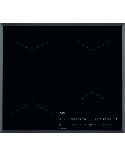 Imagem 0 de Recondicionado - Grade B - Placa de Indução AEG MaxiSense® IKB64431FB Hob2Hood com 4 Zonas e de 60 cm - Preto