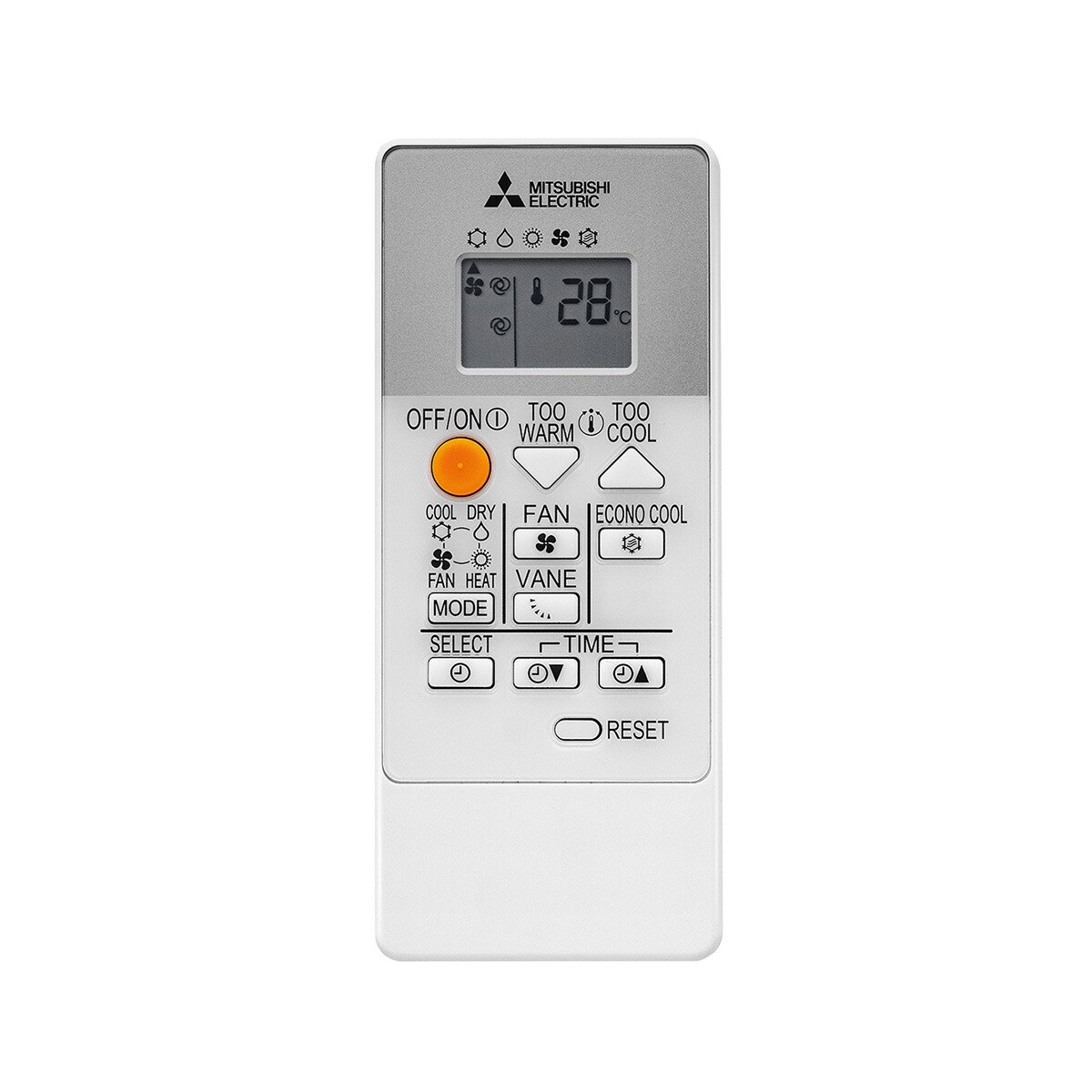 Ar Condicionado Mitsubishi MSZHR71VF Unidade Exterior e Interior - Branco Branco-3