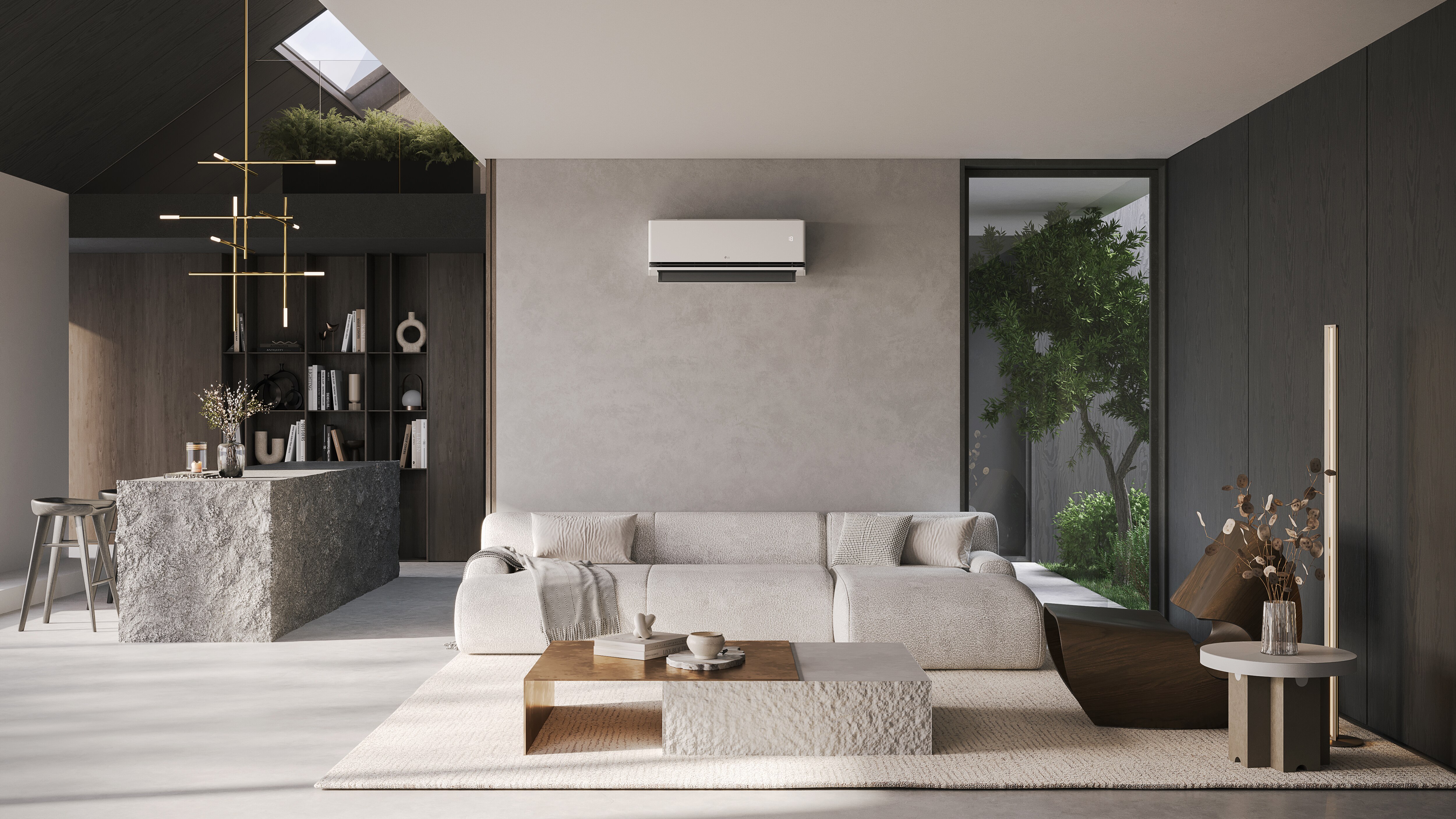 Ar Condicionado LG H12S1DA.NS1 DualColl AI Air Deluxe Unidade Interior A+++/A++, 12 btu's 19