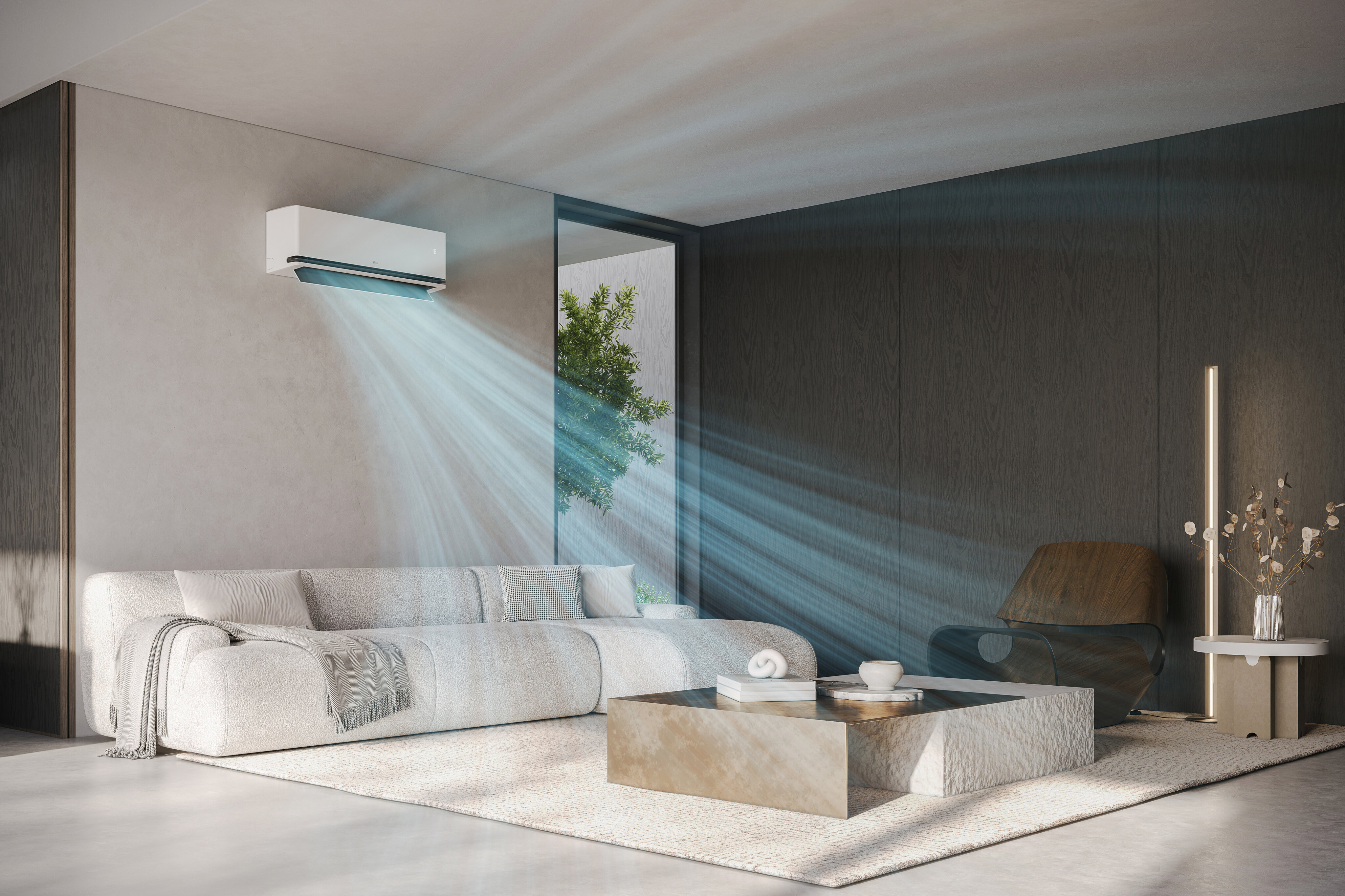 Ar Condicionado LG H18S1DA.NS1 DualColl AI Air Deluxe Unidade Interior A++/ A+, 18 btu's 17