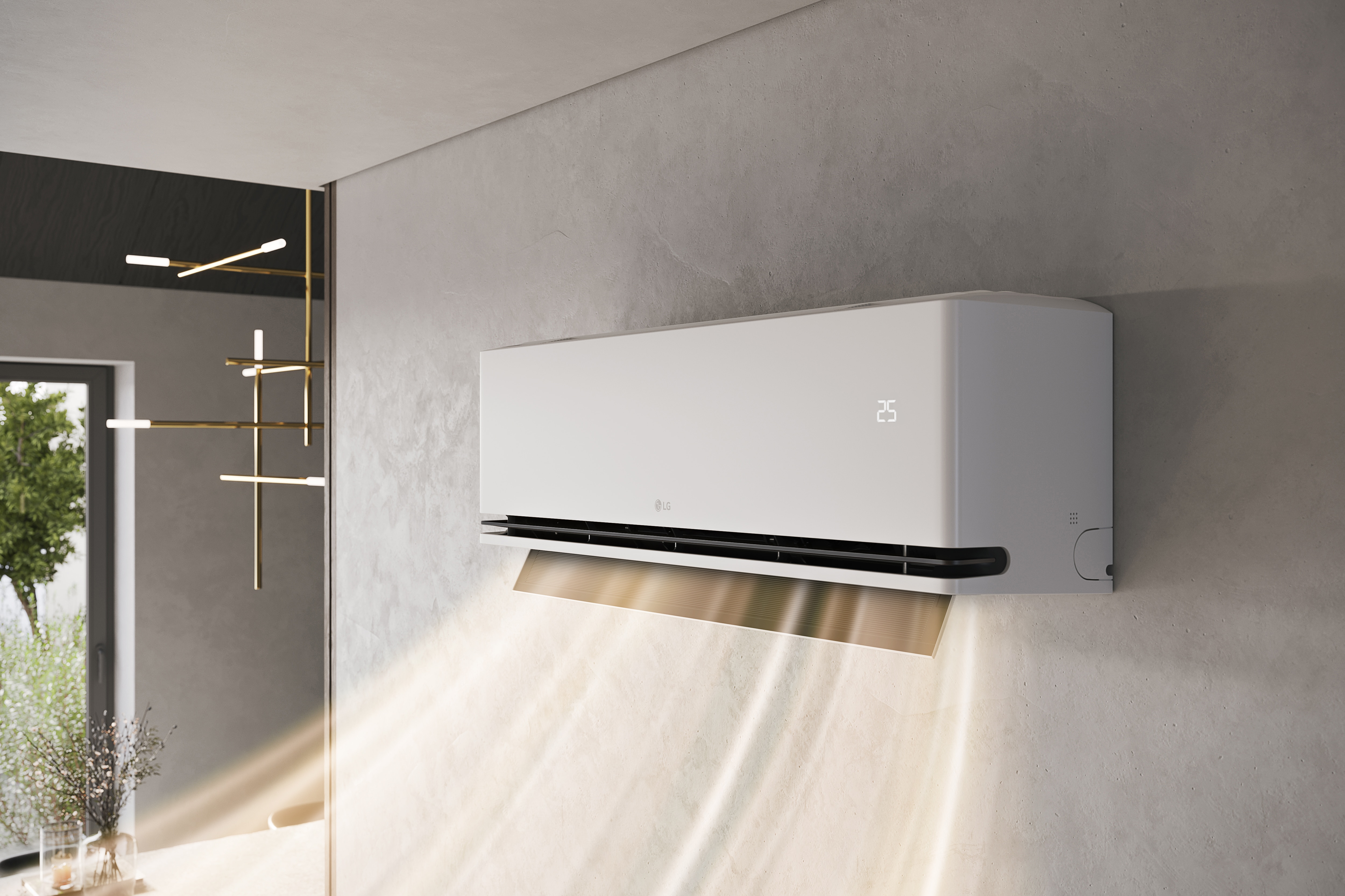 Ar Condicionado LG H24S1DA.NS1 DualColl AI Air Deluxe Unidade Interior A++/ A+, 24 btu's 16