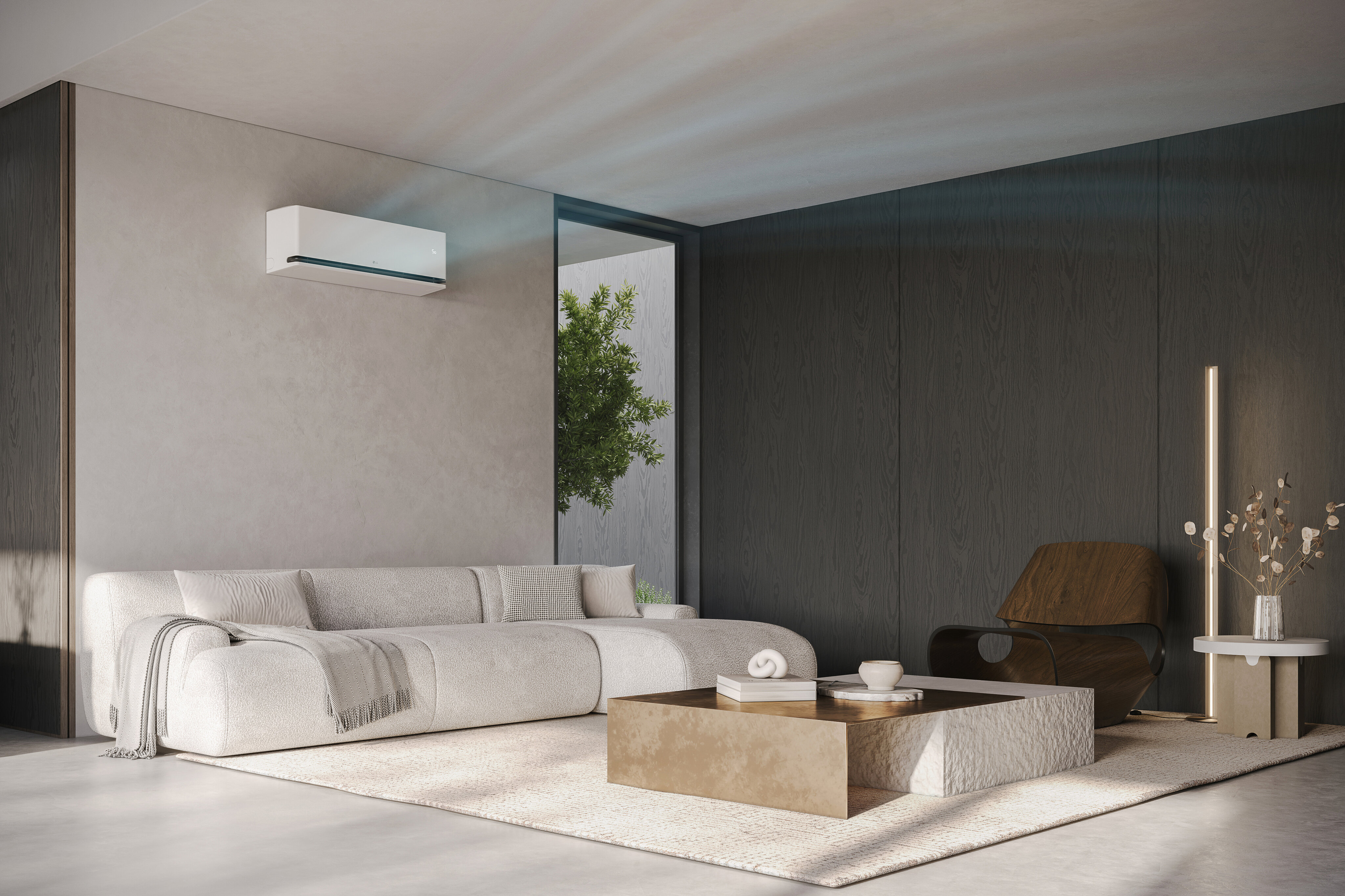 Ar Condicionado LG H24S1DA.NS1 DualColl AI Air Deluxe Unidade Interior A++/ A+, 24 btu's 18
