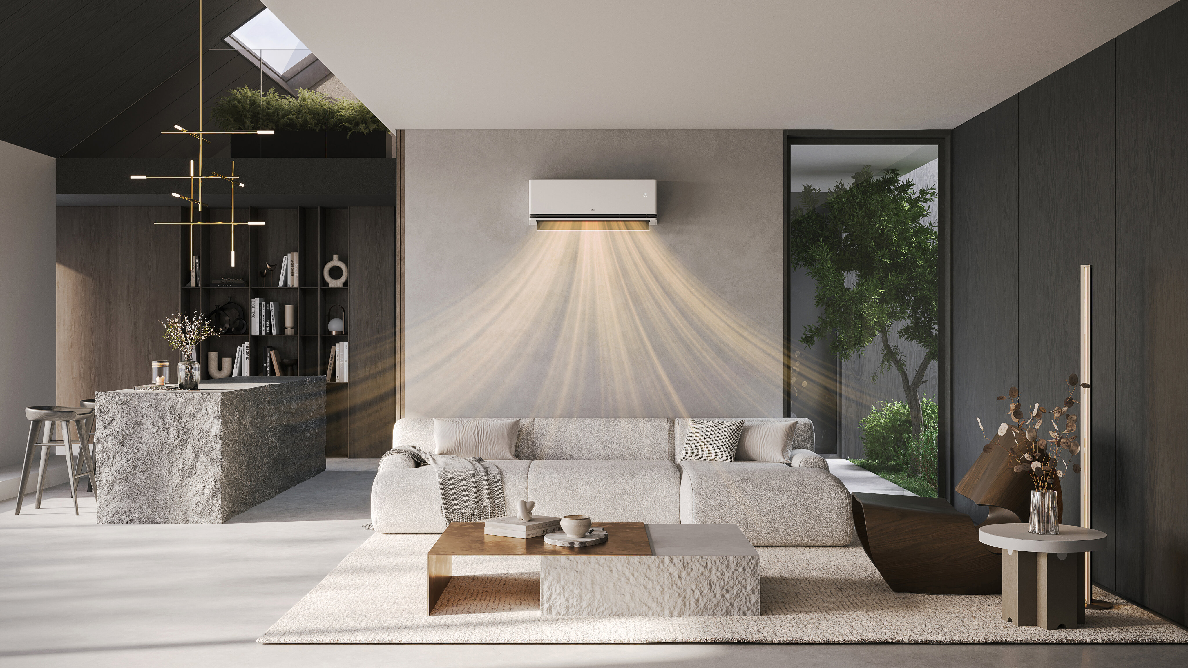 Ar Condicionado LG H24S1DA.NS1 DualColl AI Air Deluxe Unidade Interior A++/ A+, 24 btu's 20