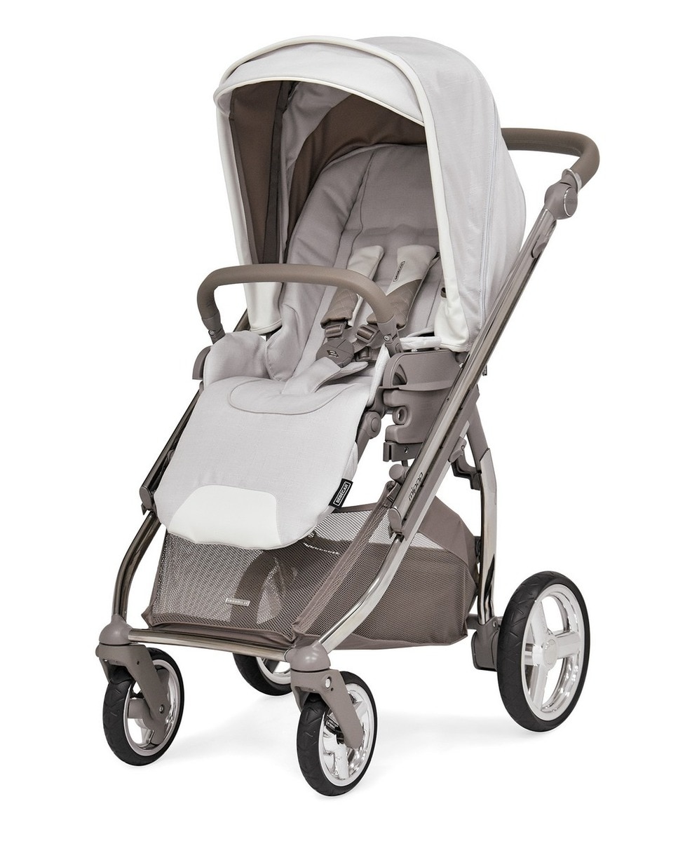 Carro + Alcofa Minipop File/ce/Alc Minipop KP-458 Branco/Bege-1