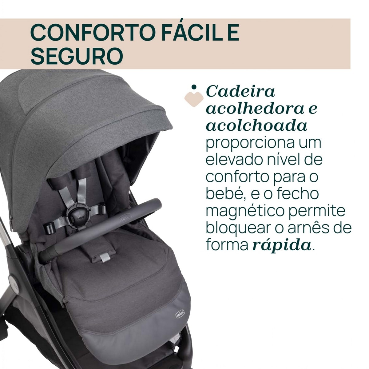 Carrinho de Passeio Bellagio Verde-7