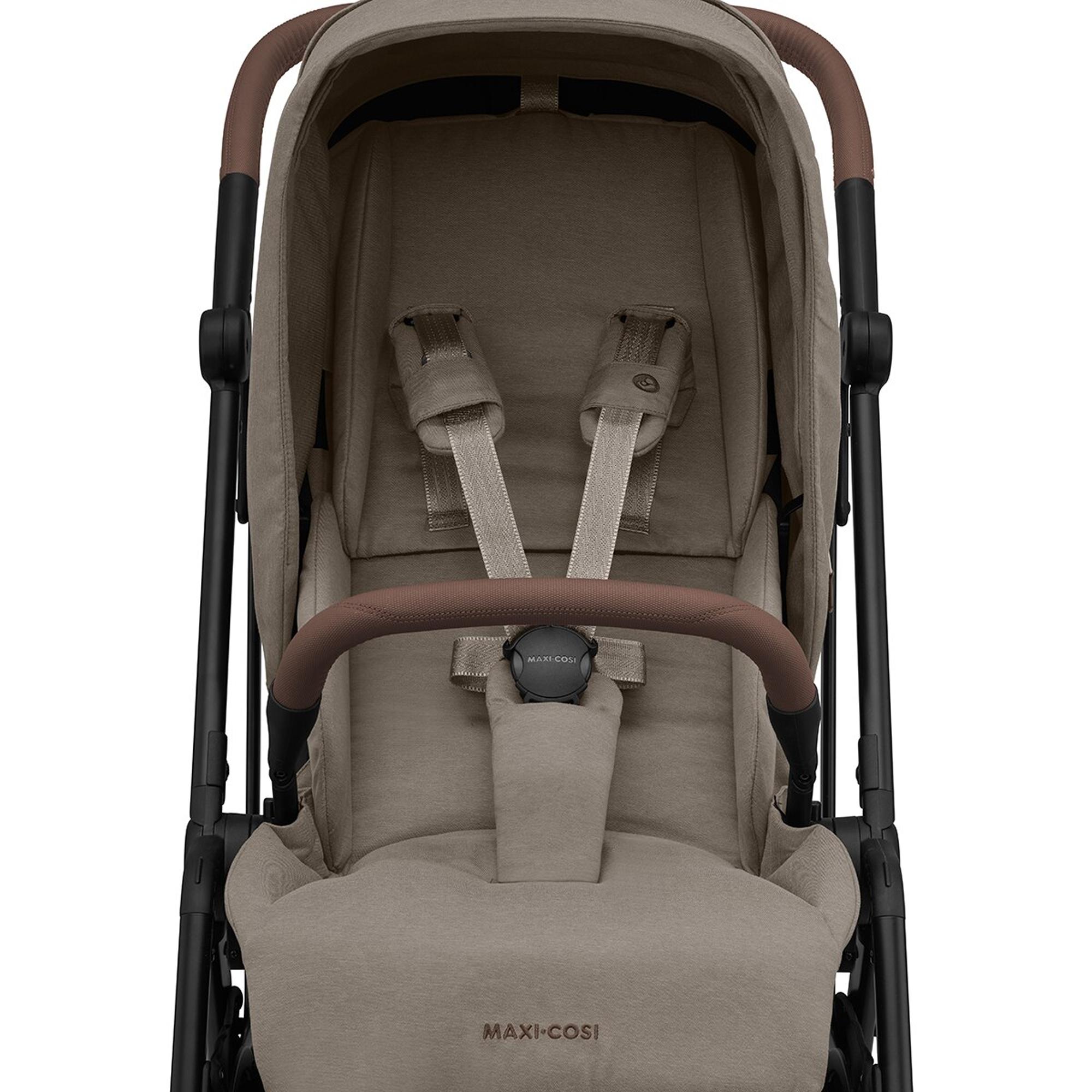 Recondicionado - Grade A - Carrinho de Passeio Ultracompacto Leona2, 0-22 Kg, 0-4 Anos Castanho-11