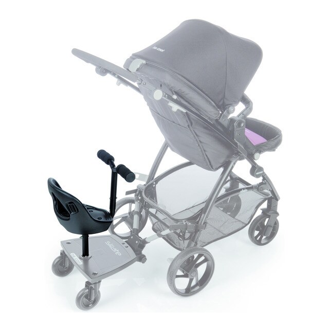 Assento de Skate de Carrinho de Passeio Seat Skateboard (Universal) Preto-1