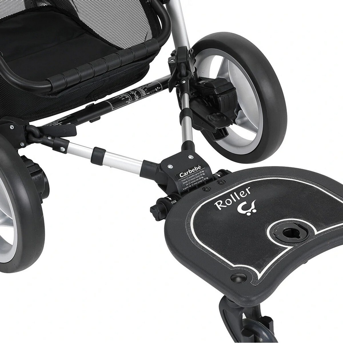 Patim para Segunda Criança Roller+ Cinza/preto 3
