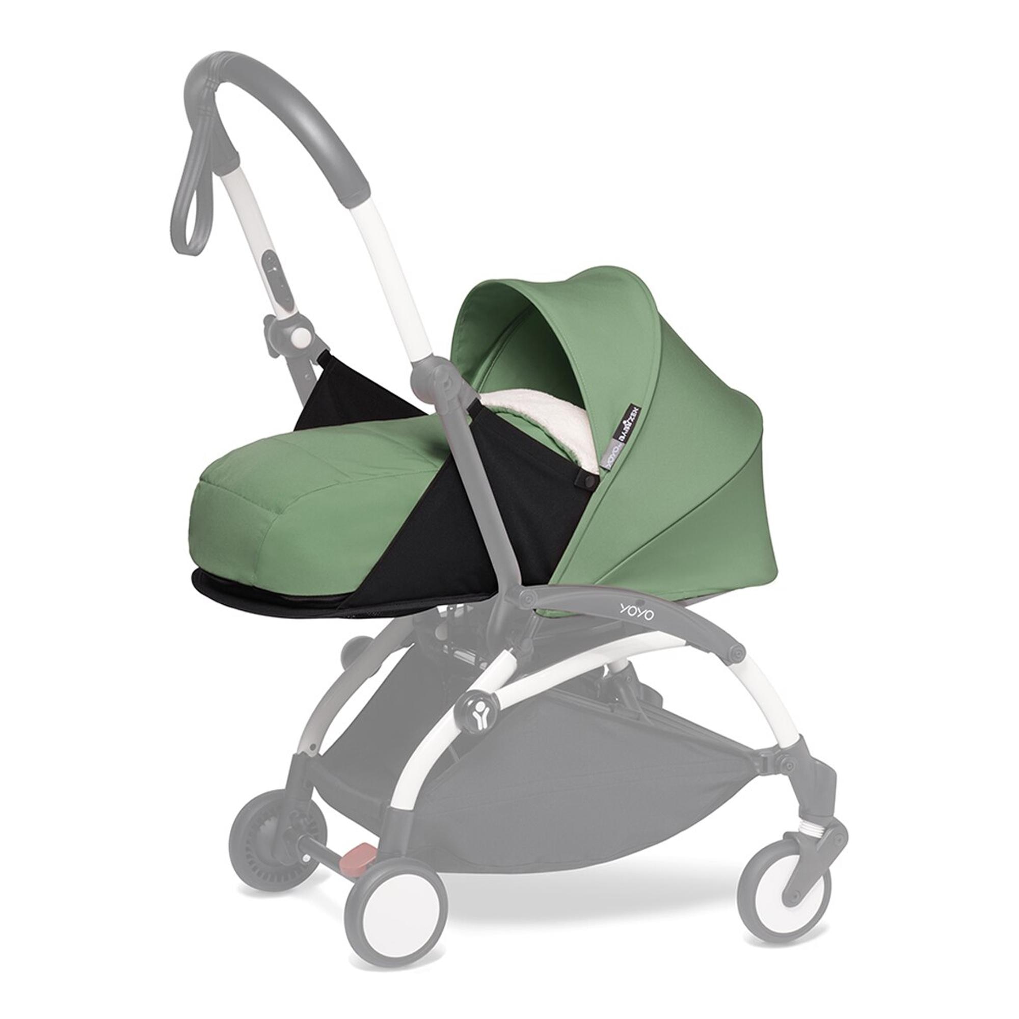 Imagem 0 de Recondicionado - Grade A - Pack de recém-nascido 0 Peppermint+ para carrinho de passeio Yoyo 2 verde
