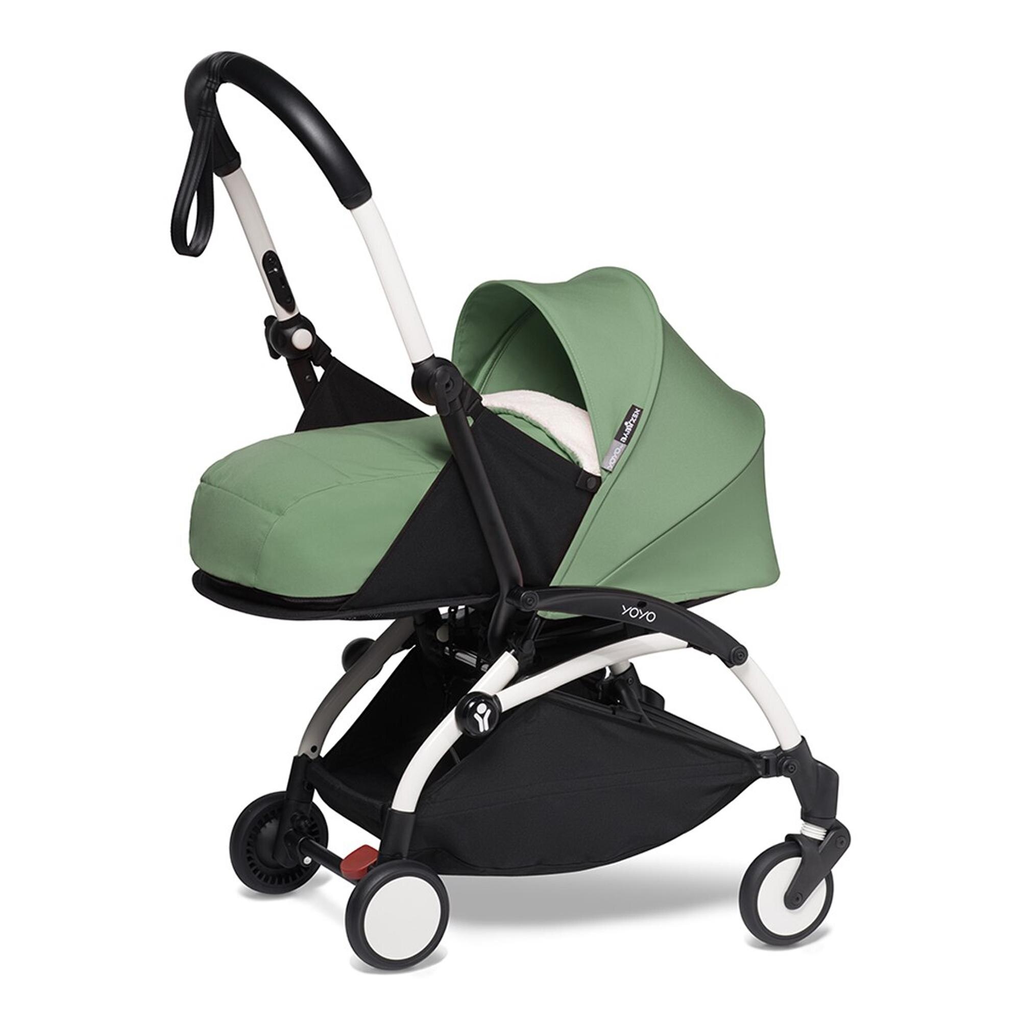 Recondicionado - Grade A - Pack de recém-nascido 0 Peppermint+ para carrinho de passeio Yoyo 2 verde Verde-2