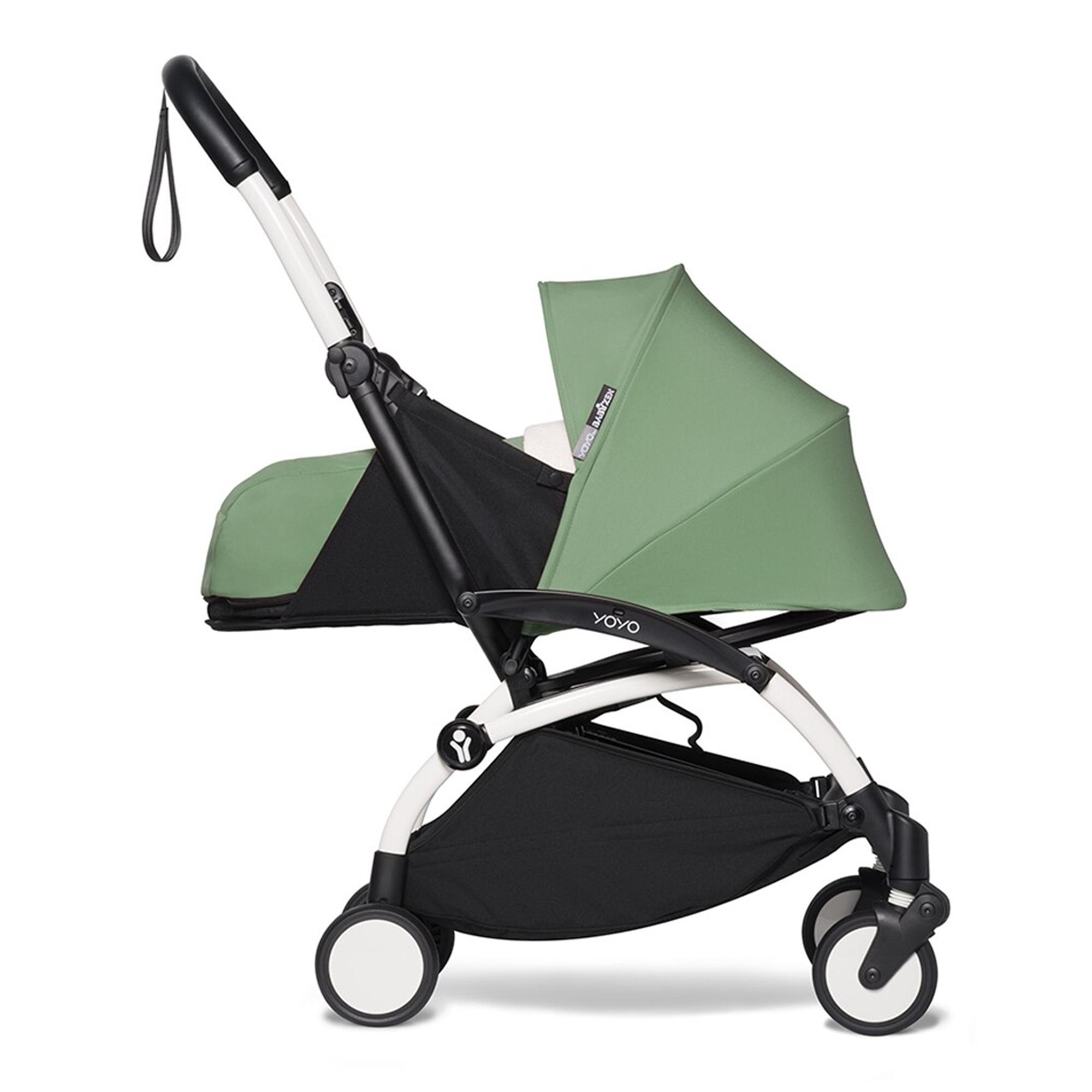 Recondicionado - Grade A - Pack de recém-nascido 0 Peppermint+ para carrinho de passeio Yoyo 2 verde Verde-3