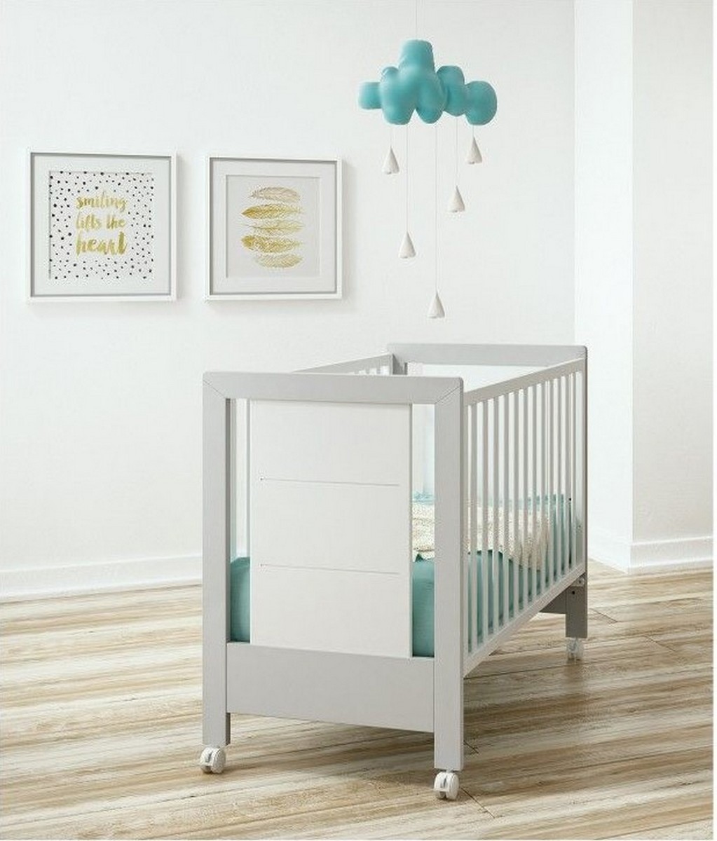 Cama Cosleep Inova B Branco/Prata Mate 1