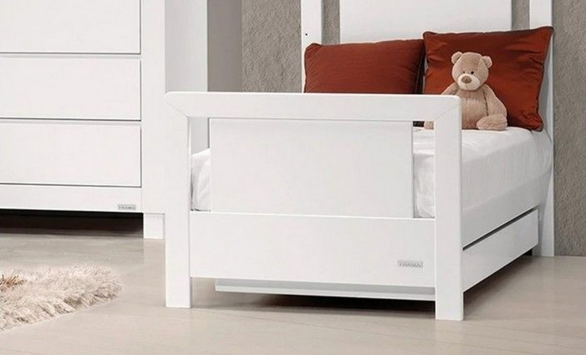 Imagem 0 de Gaveta de Berço Cama - Branco Mate