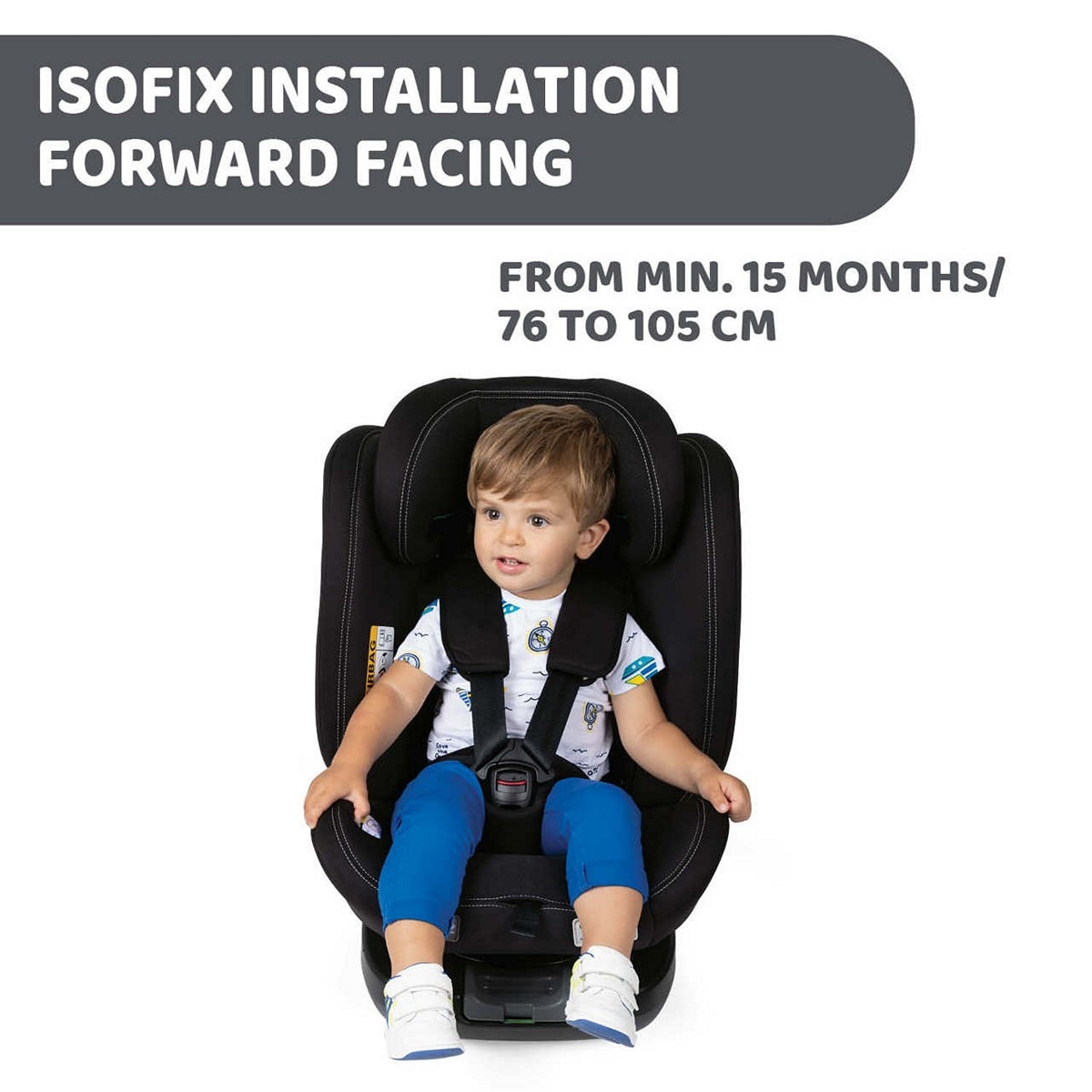 Cadeira Auto Evolutiva Unico Evo i-Size - 40-150 cm Preto-10