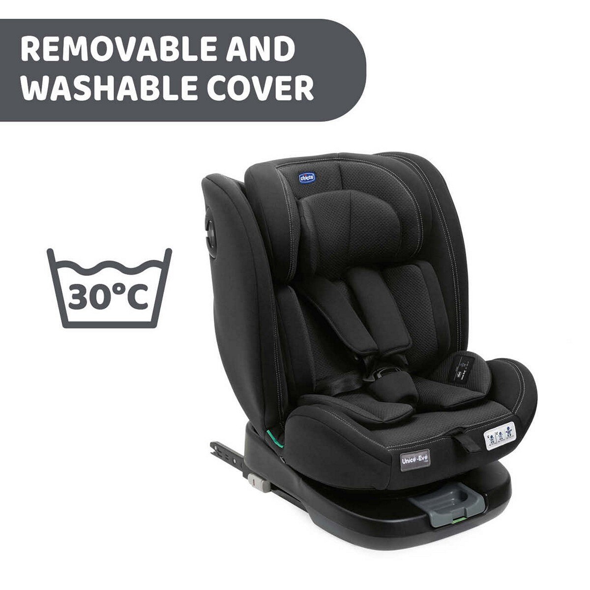 Cadeira Auto Evolutiva Unico Evo i-Size - 40-150 cm Preto-12