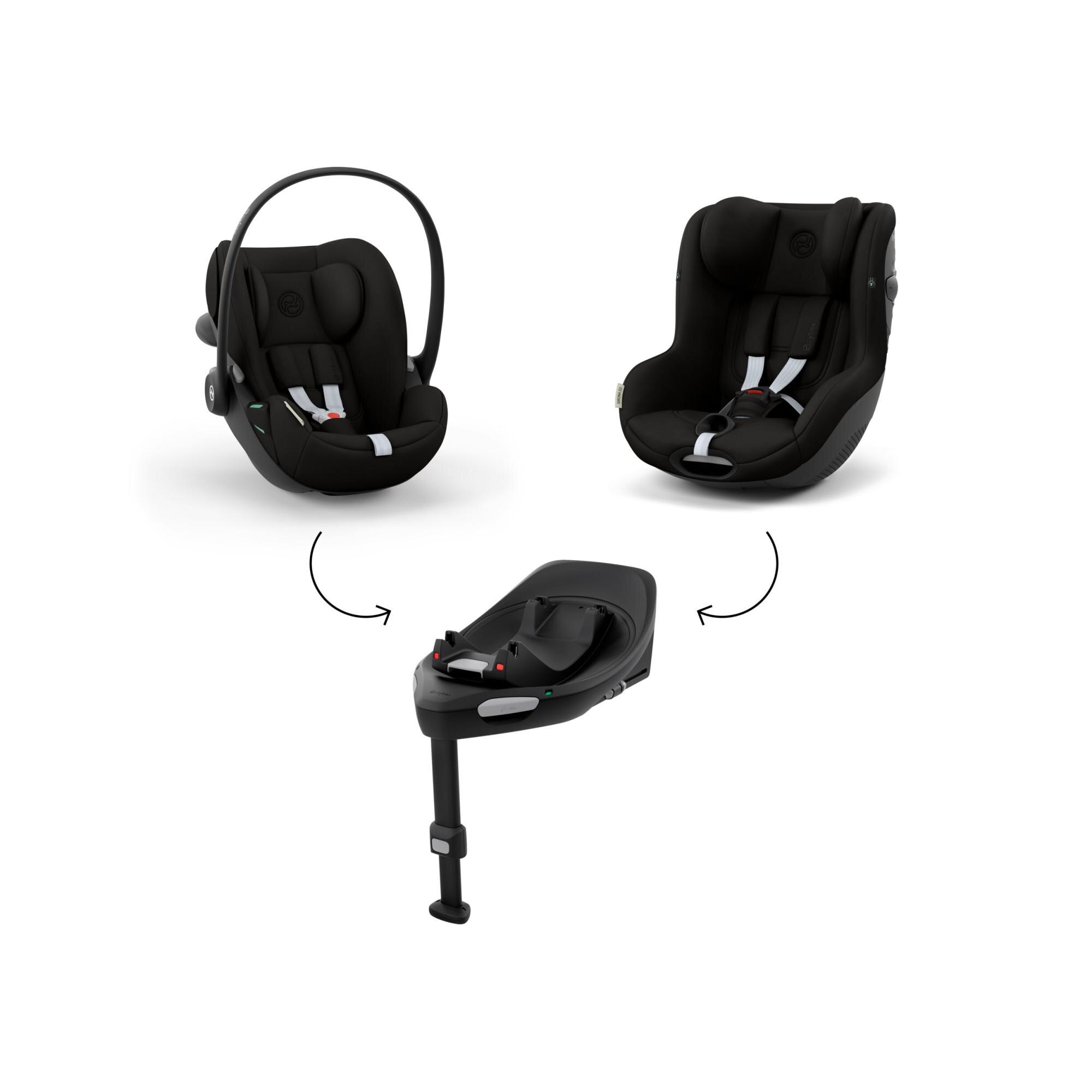 Cadeira Auto Sirona G3 (40 - 105 cm) Preto-10