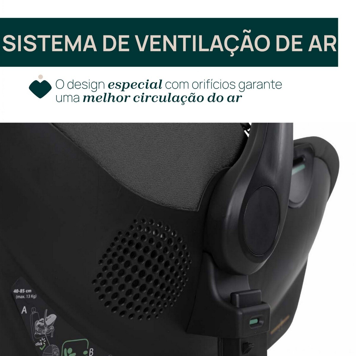 Cadeira auto Kory Plus i-Size (40-85 cm) 0+ 7