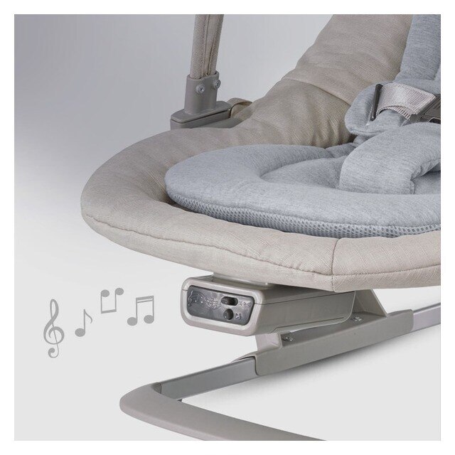 Espreguiçadeira Inglesina Lounge Rocking Chair Sugar cinzento-claro Cinzento-claro-5