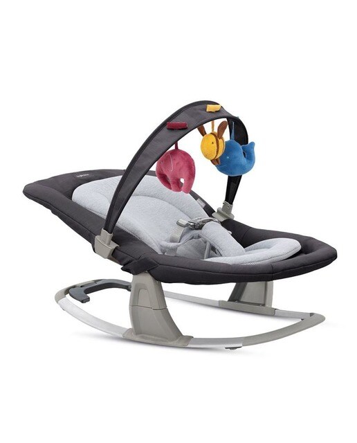 Espreguiçadeira Inglesina Lounge Rocking Chair Pepper cinzento-escuro Cinzento-escuro-1