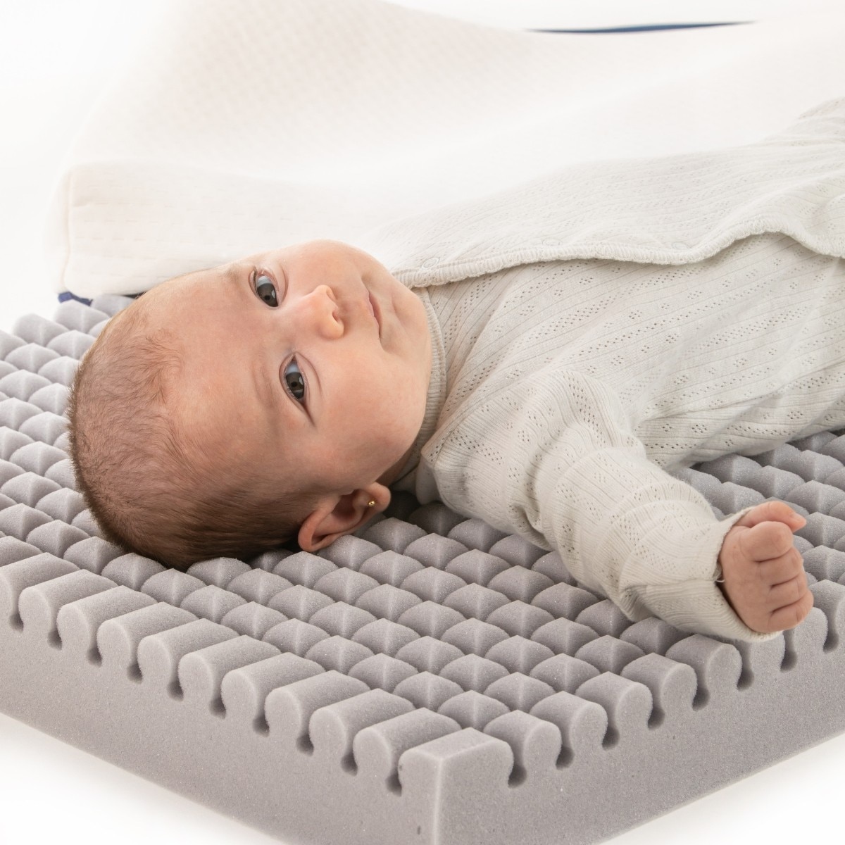 Colchão Mini Berço Care Mini (Disponível em Várias Medidas) Branco-4
