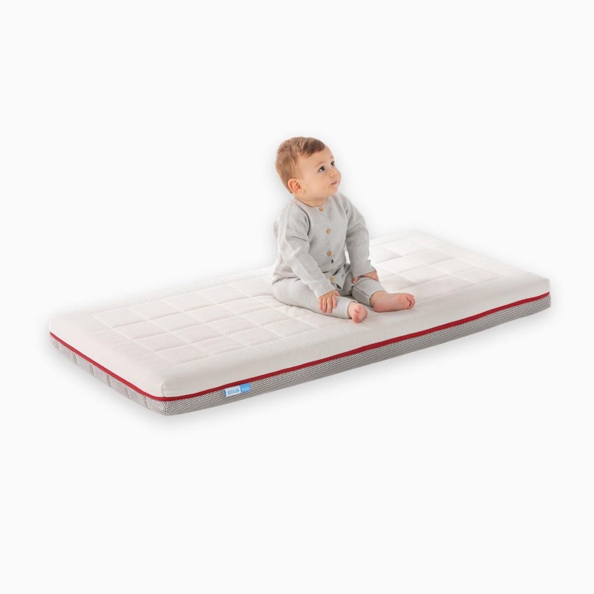 Colchão Berço Care Pigü (Disponível Várias Medidas) Branco-2