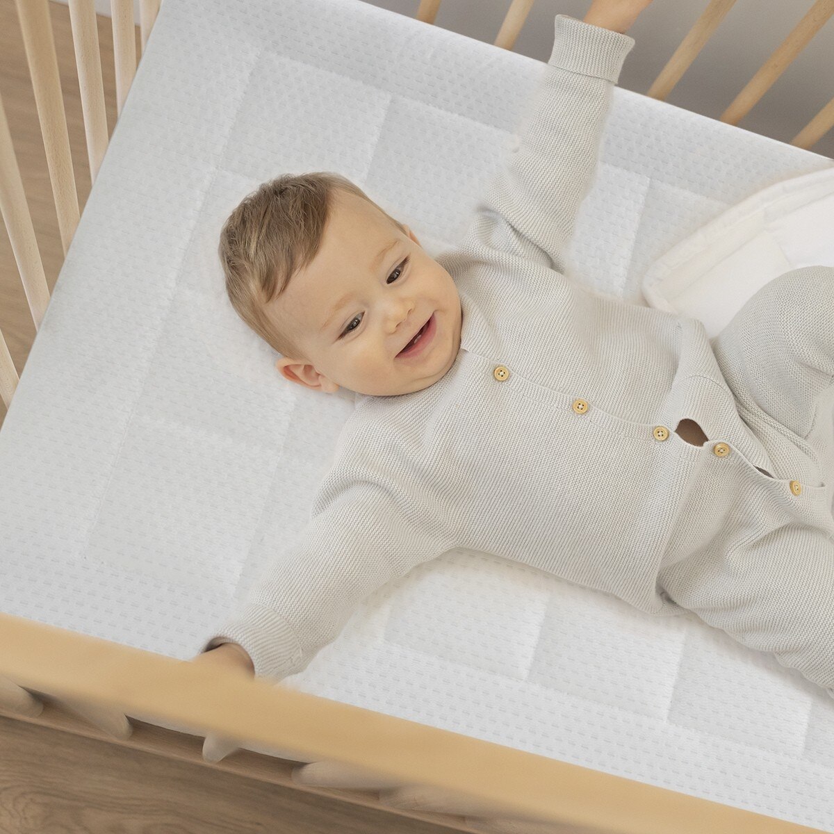 Colchão Berço Care Pigü (Disponível Várias Medidas) Branco-5