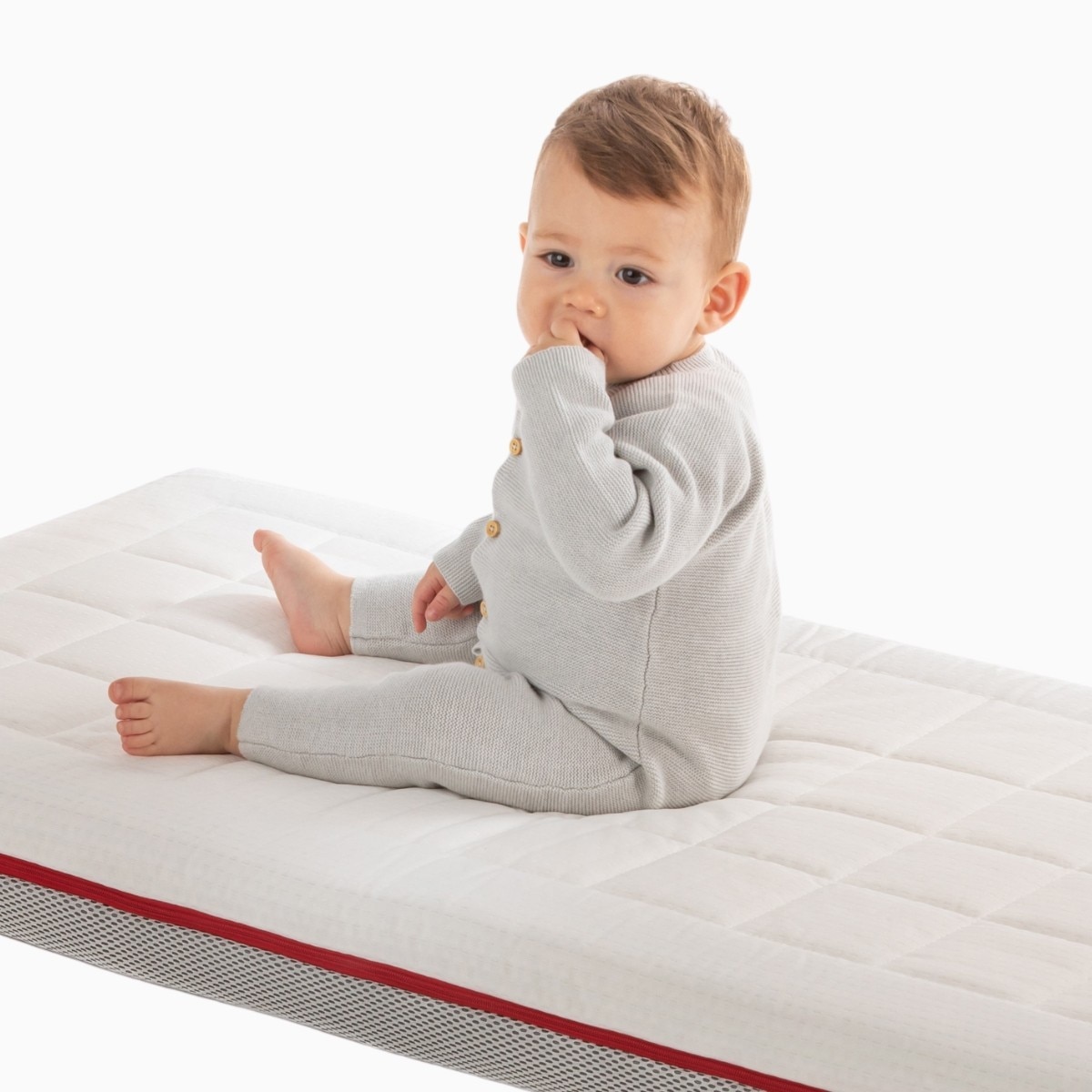 Colchão Berço Care Pigü (Disponível Várias Medidas) Branco-8