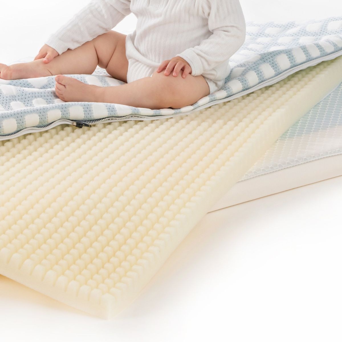 Colchão Berço Care Ultimate (Disponível Várias Medidas) Branco-4