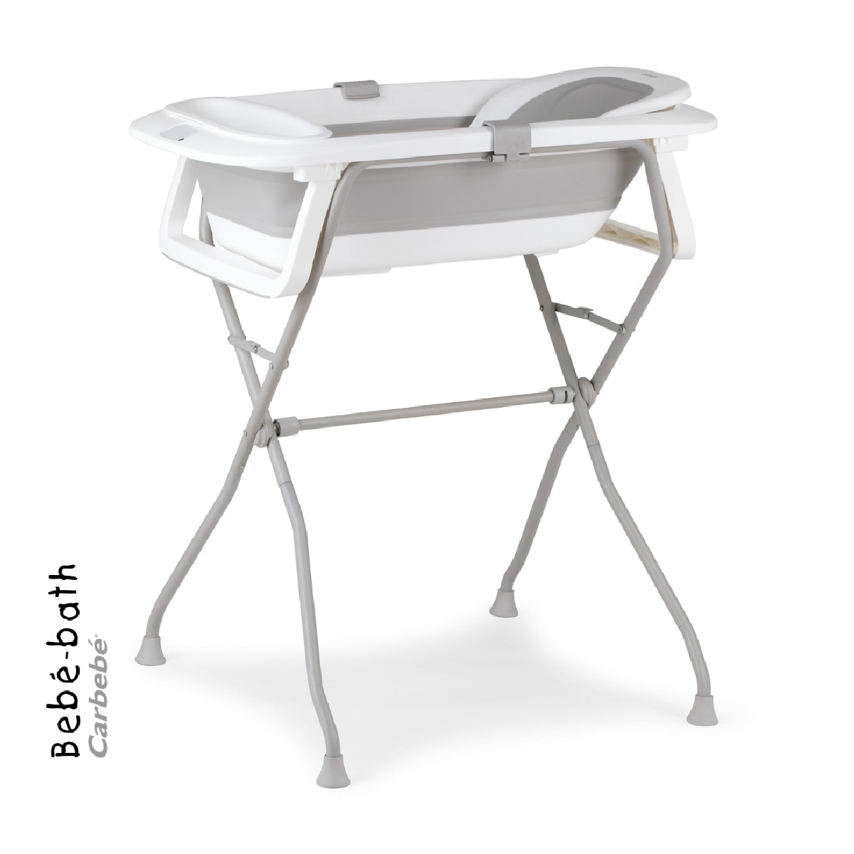 Banheira Compacta BEBE BATH Branco / Cinzento-12